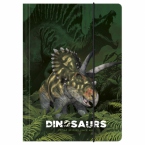 Folder with elastic A4 | Dinosaurs